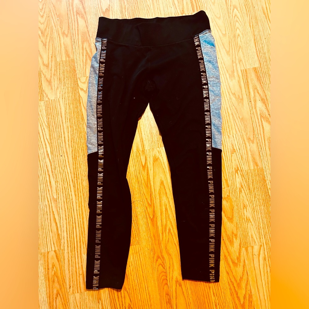 VS Pink leggings sz L